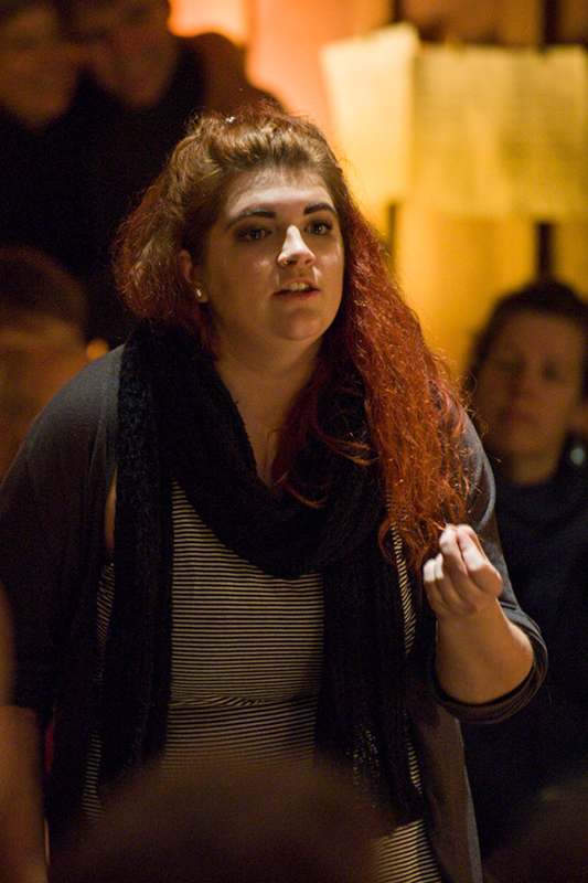 verkehrte Welt: Alexandra Stoll und Heinz Gfeller