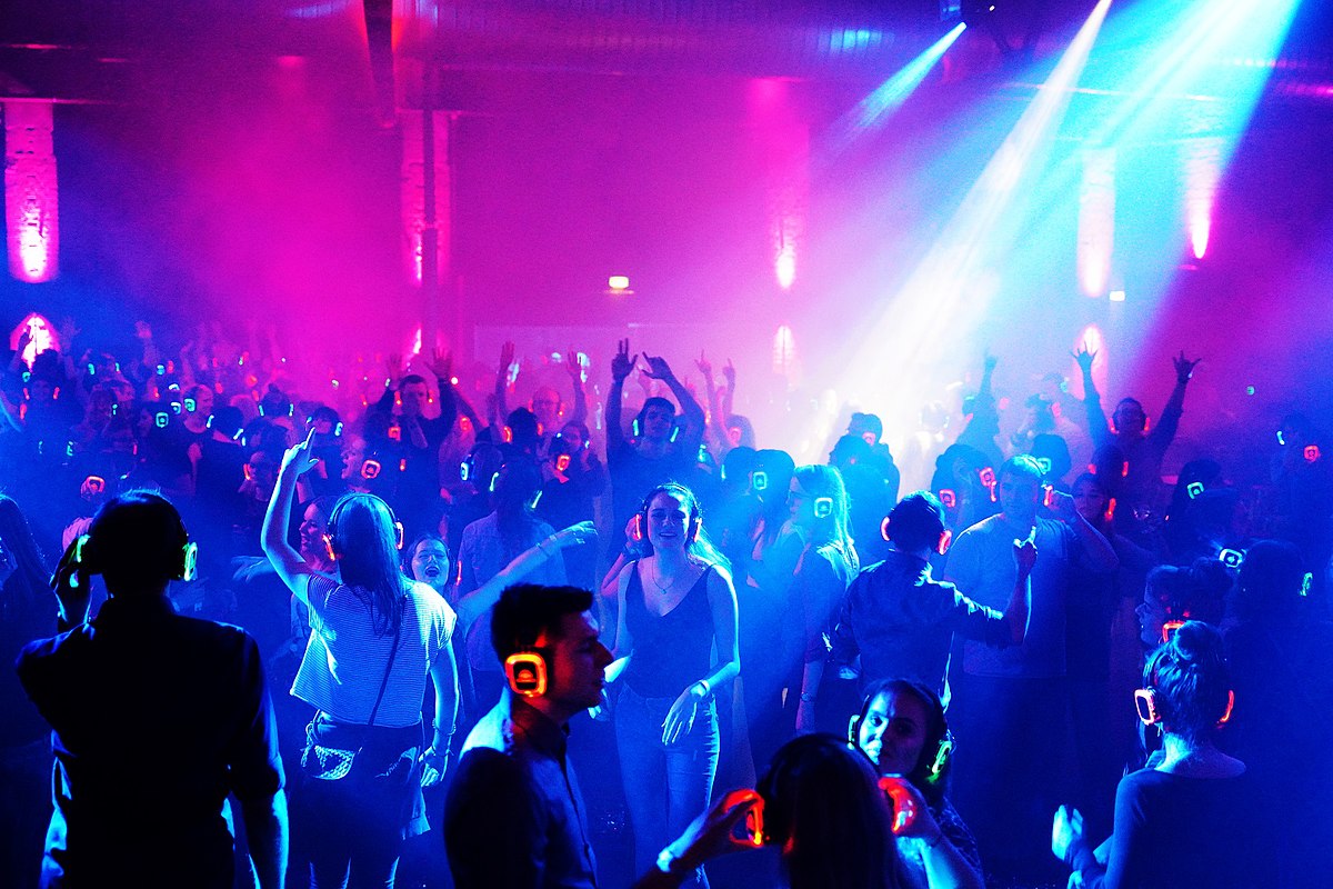 Silent Rave, Party mit Kopfhörer
