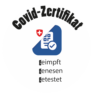 Covid-Zertikat Label