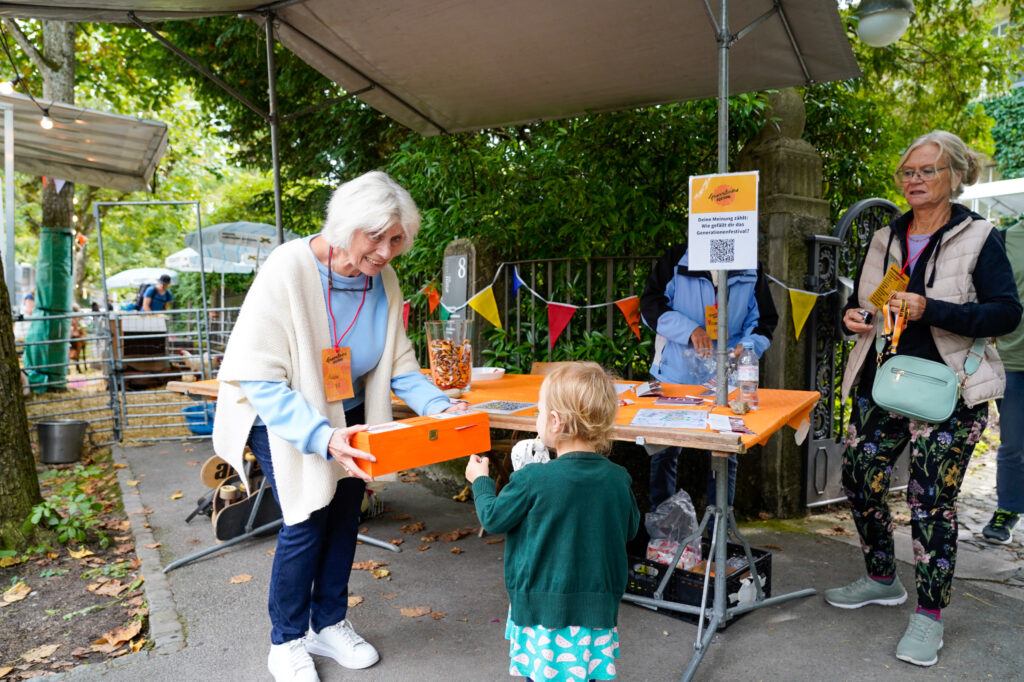 Auch die Kleinsten zeigen Solidarität