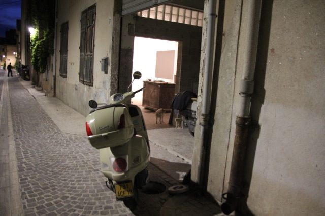 Guten Wochentag: Die Vespa