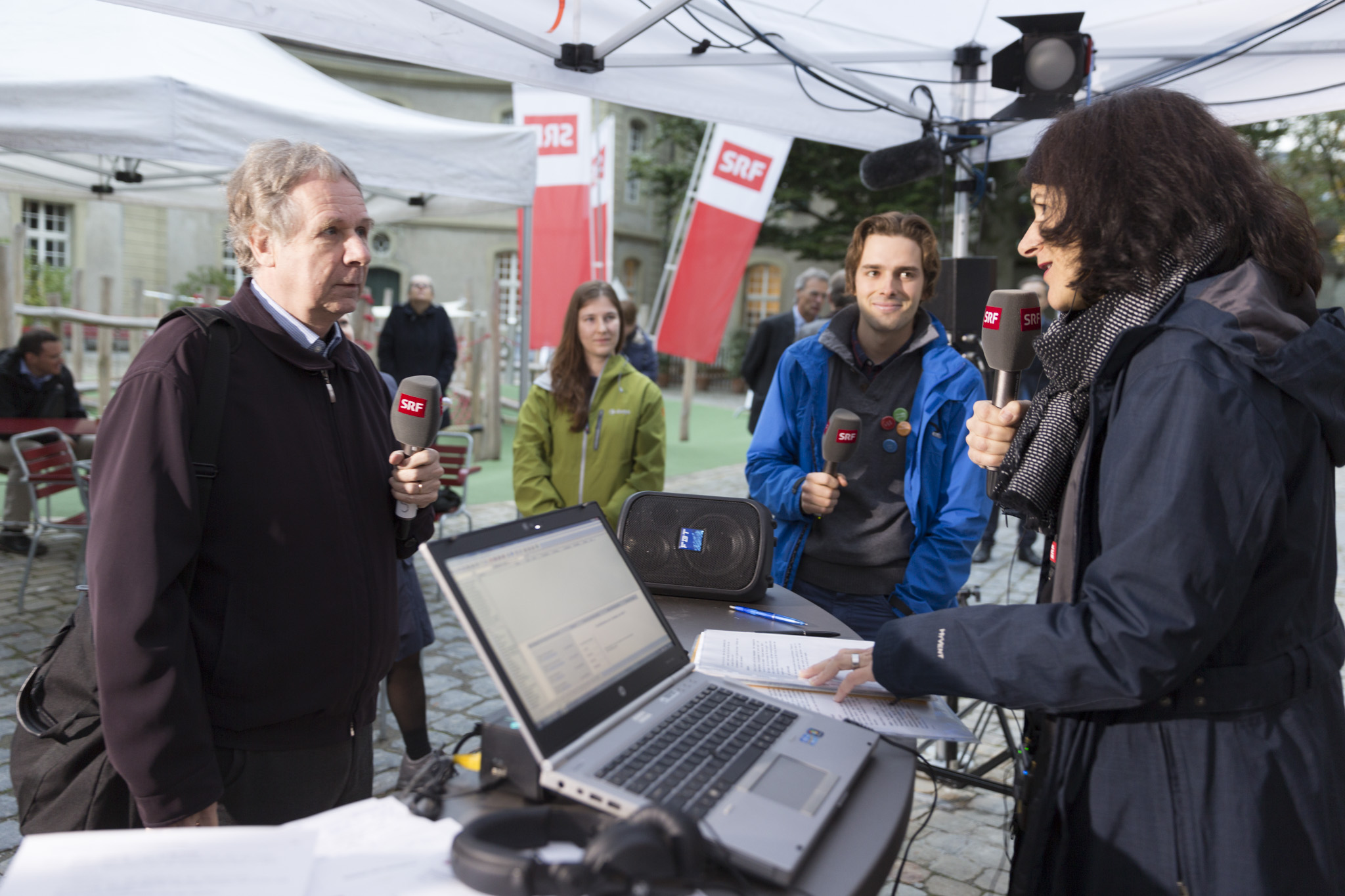 Elias Rüegsegger im Radio
