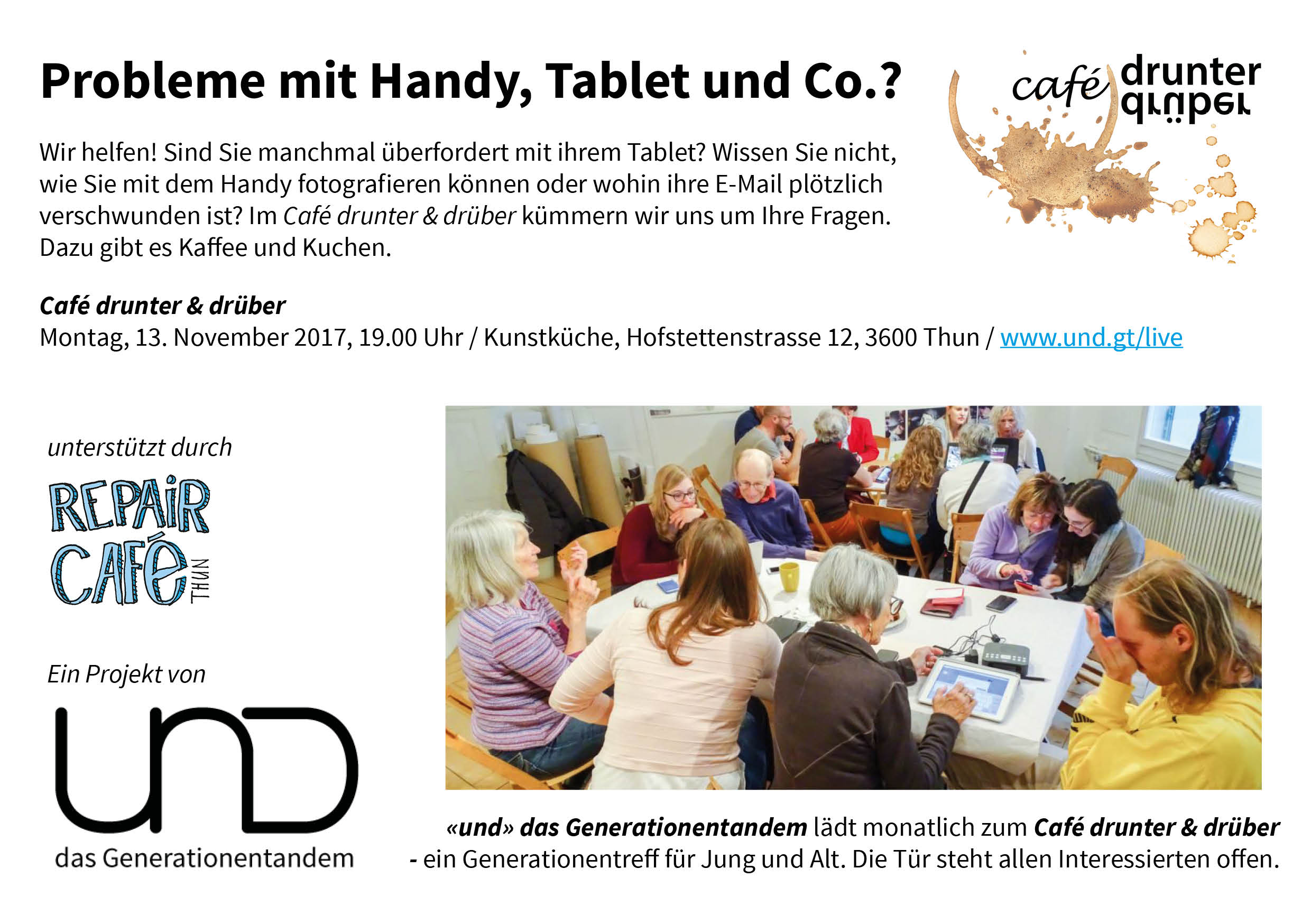 Trittbrettfahren ausdrücklich erlaubt