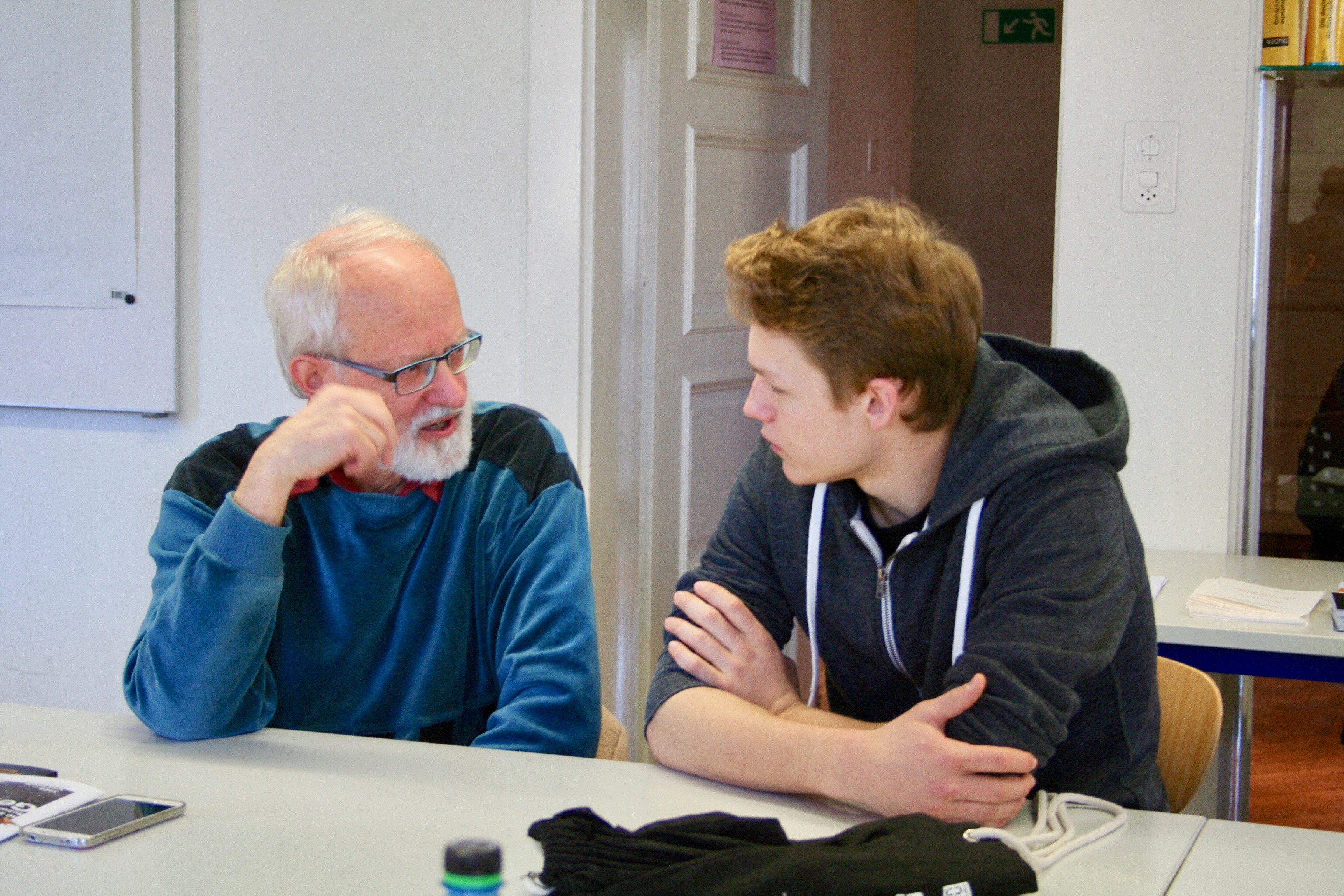Ein Teamtreffen fotografisch begleitet