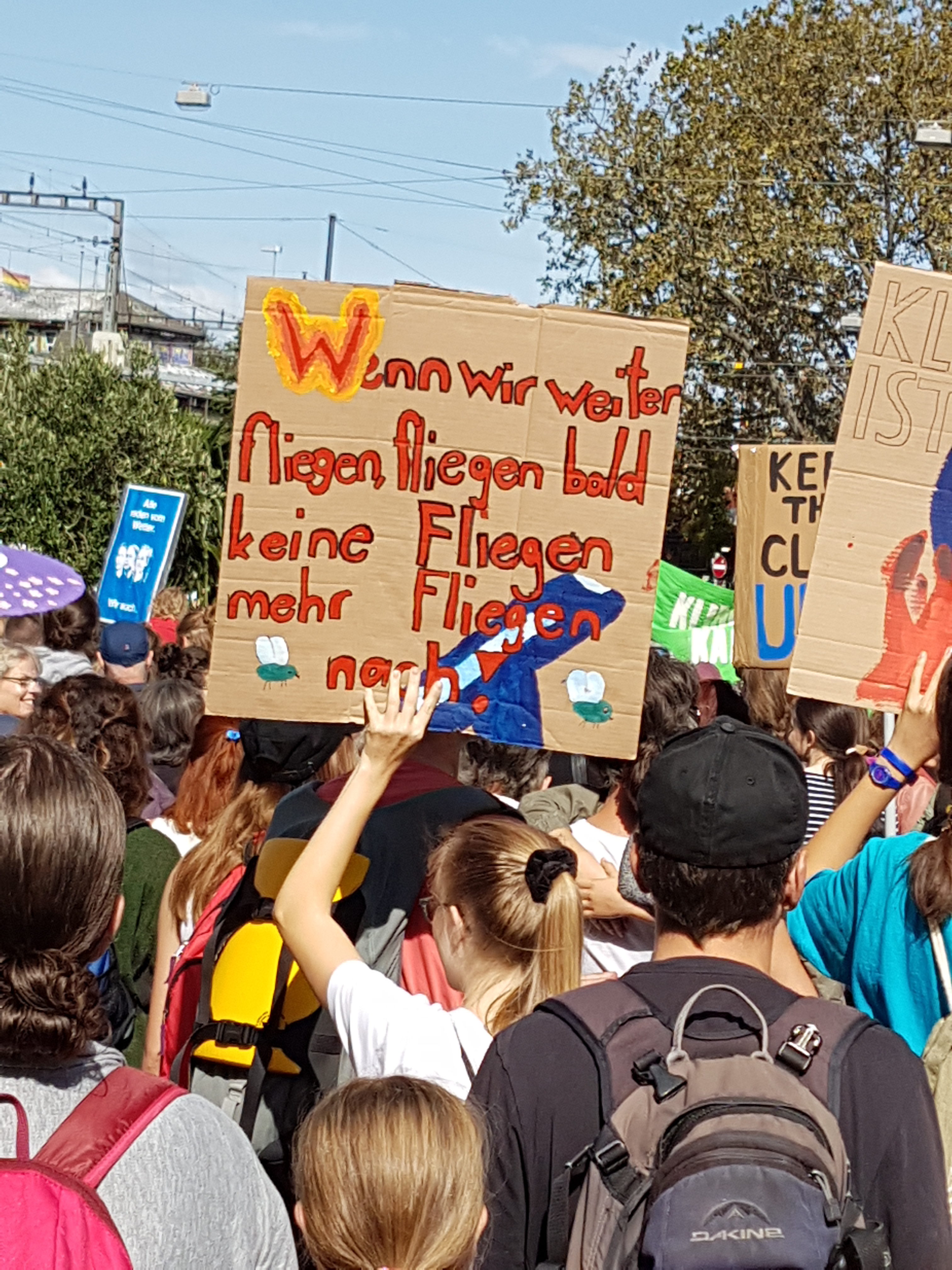 «Klimademo der Hoffnung»