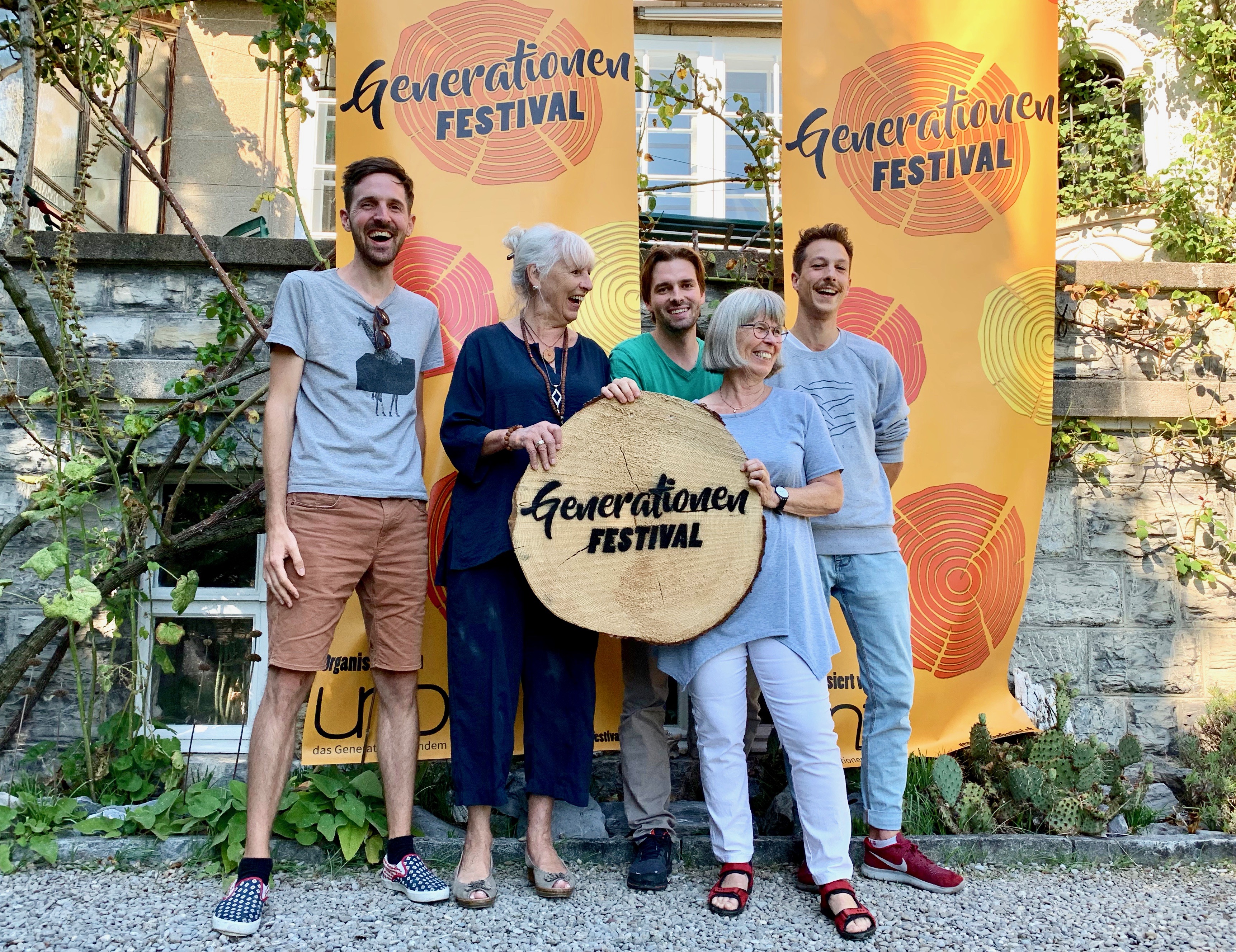 Generationentandem heiss auf das Generationenfestival