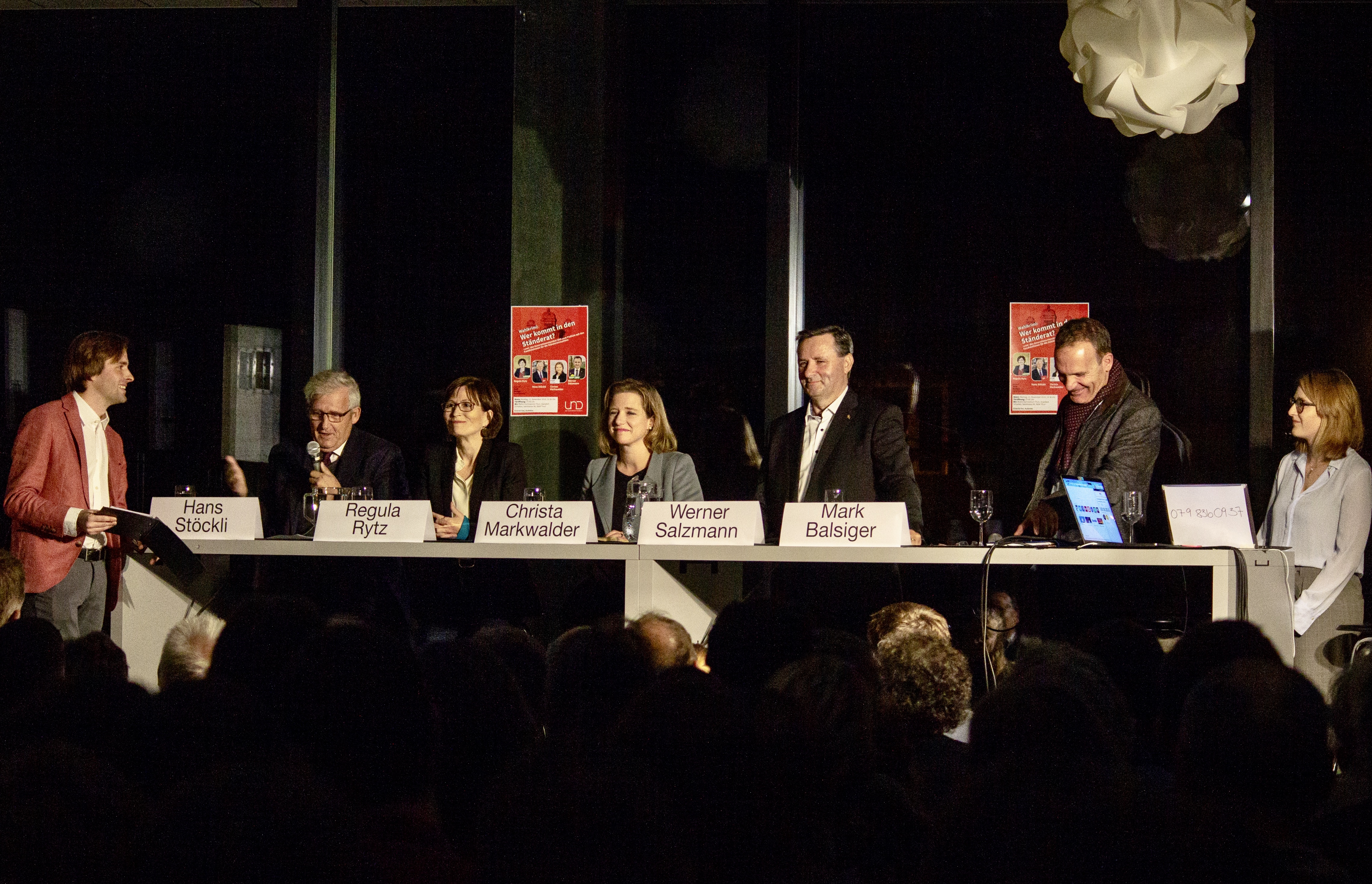 Emotionaler und unterhaltsamer Wahlkrimi auf dem einzigen Ständeratspodium