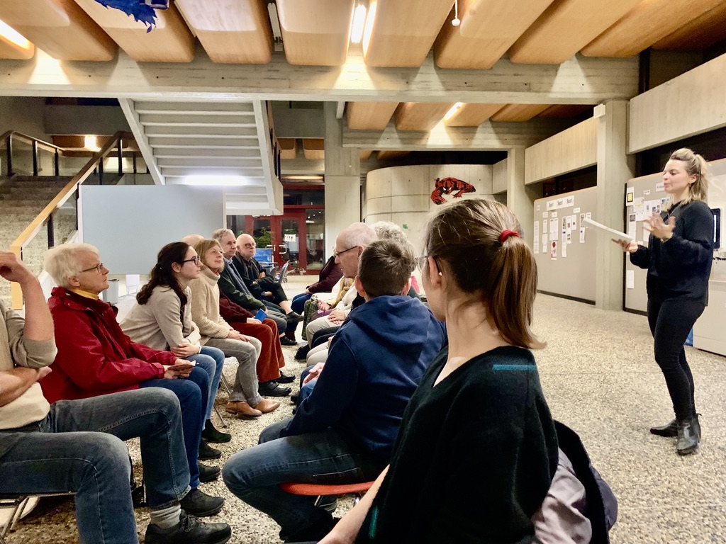 Zehn Fragen und ein Speeddating – das war der Workshop des Generationenforums