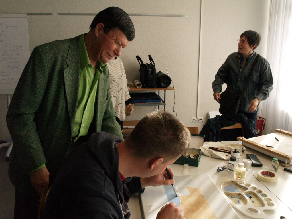 Ein Foto wird zu einem Bild