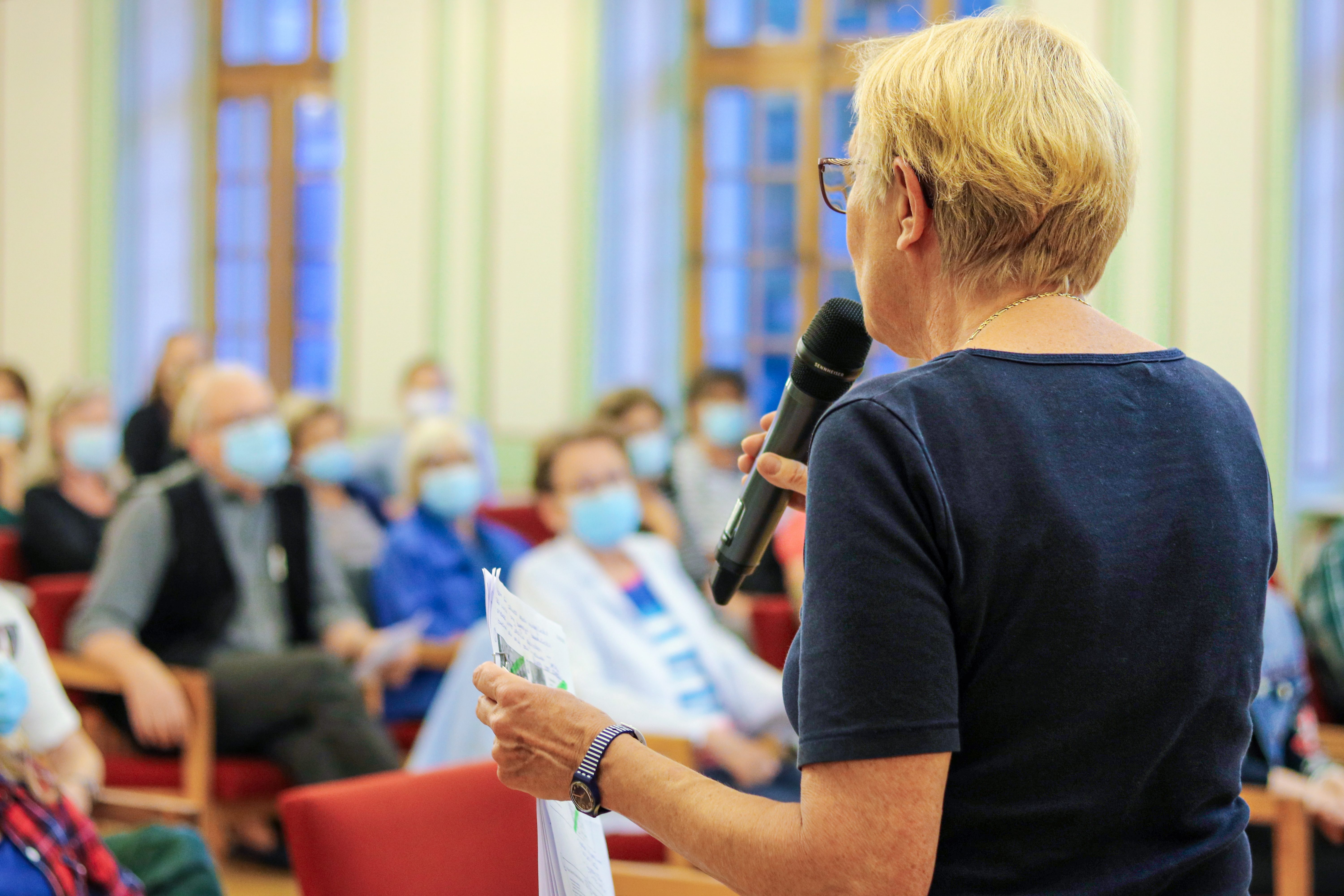 Die Hauptversammlung 2020: Mit Maske und ungebrochenem Elan