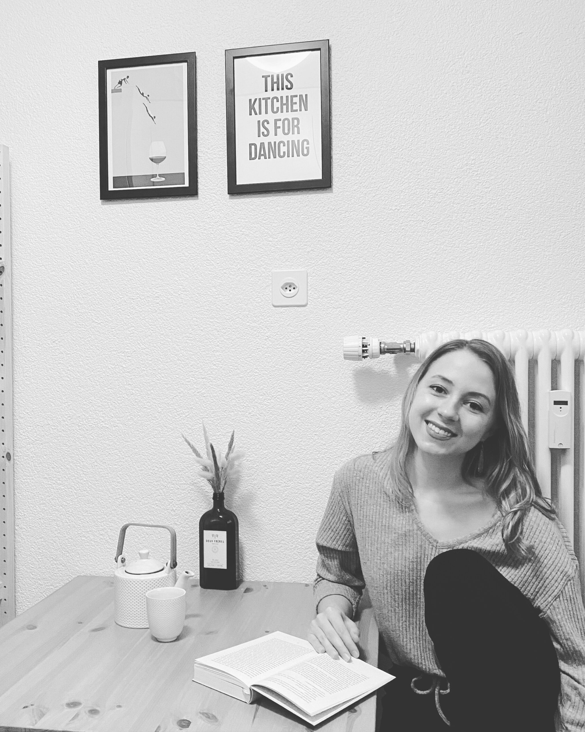 Porträt mit Büchern