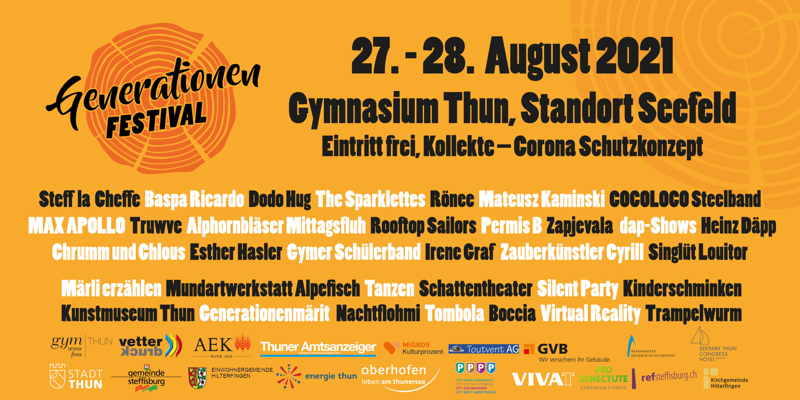 Generationenfestival: Line-Up und Finanzierung stehen
