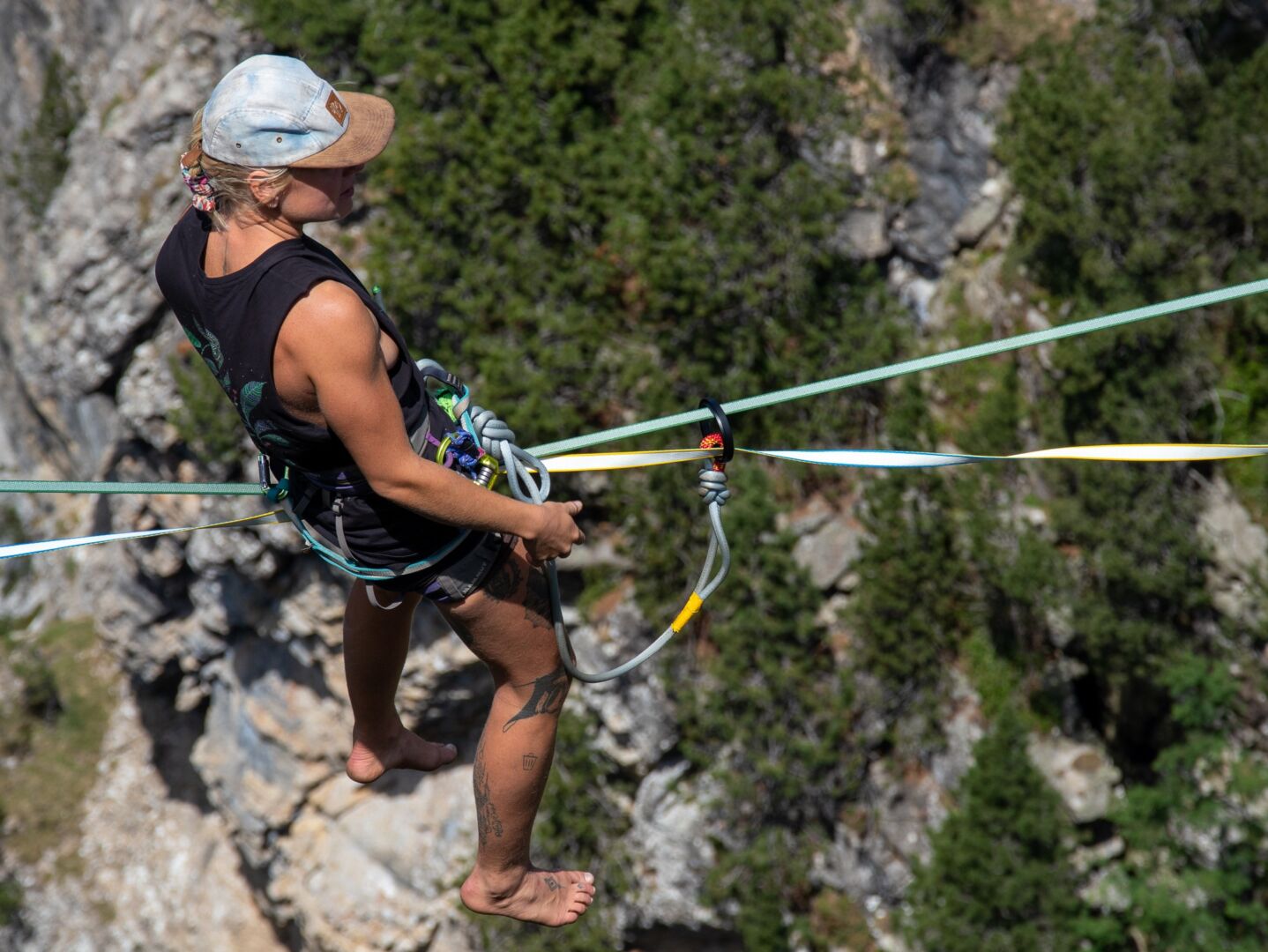 «Slackline ist ein verdammt guter Grund rauszugehen»