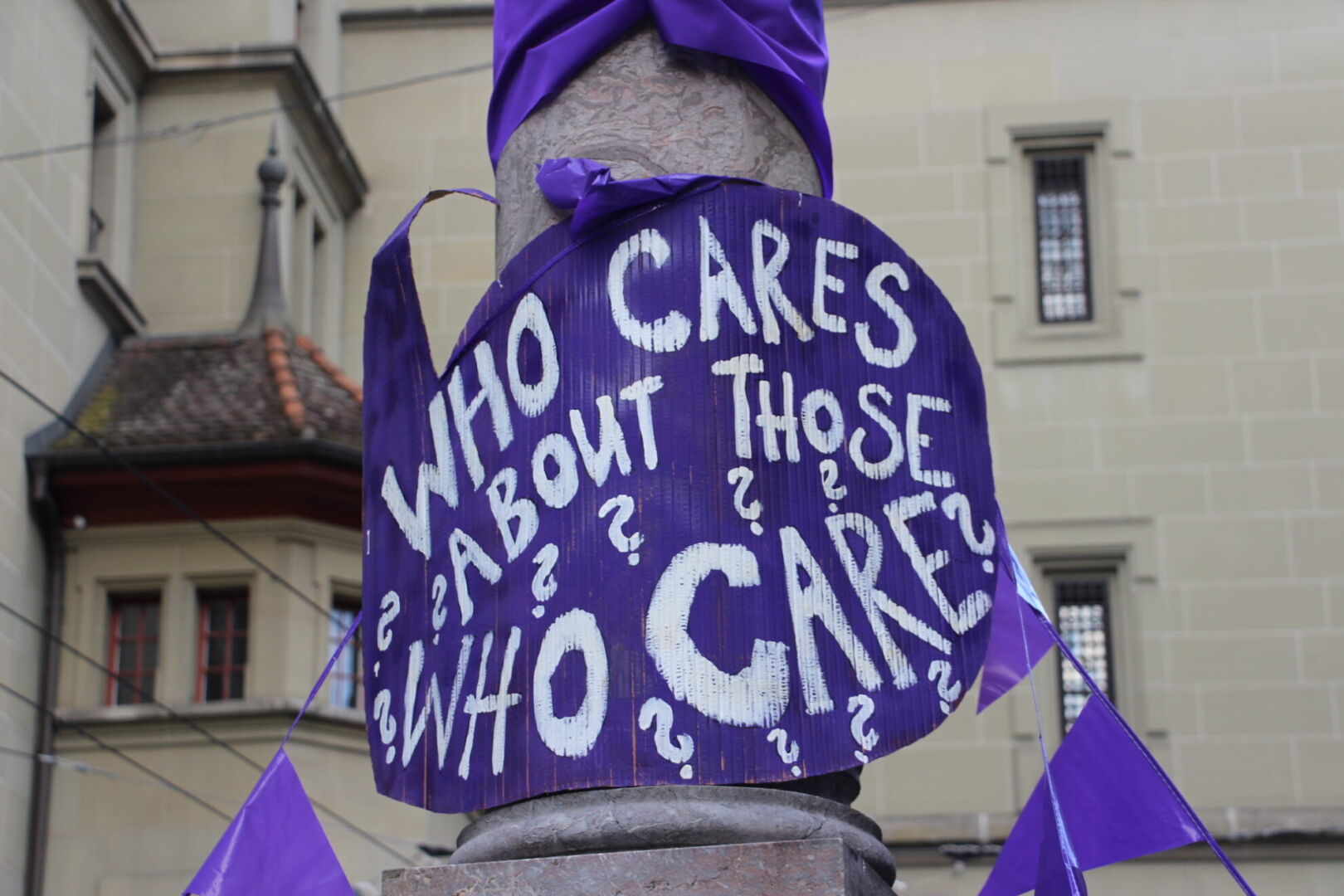 Wirtschaft ist care, nur sieht die Wirklichkeit anders aus