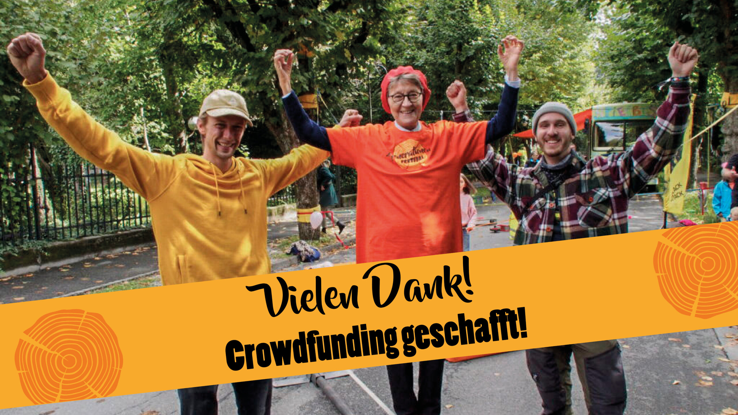 Bis bald am Generationenfestival 2023: Crowdfunding abgeschlossen – erfolgreich!