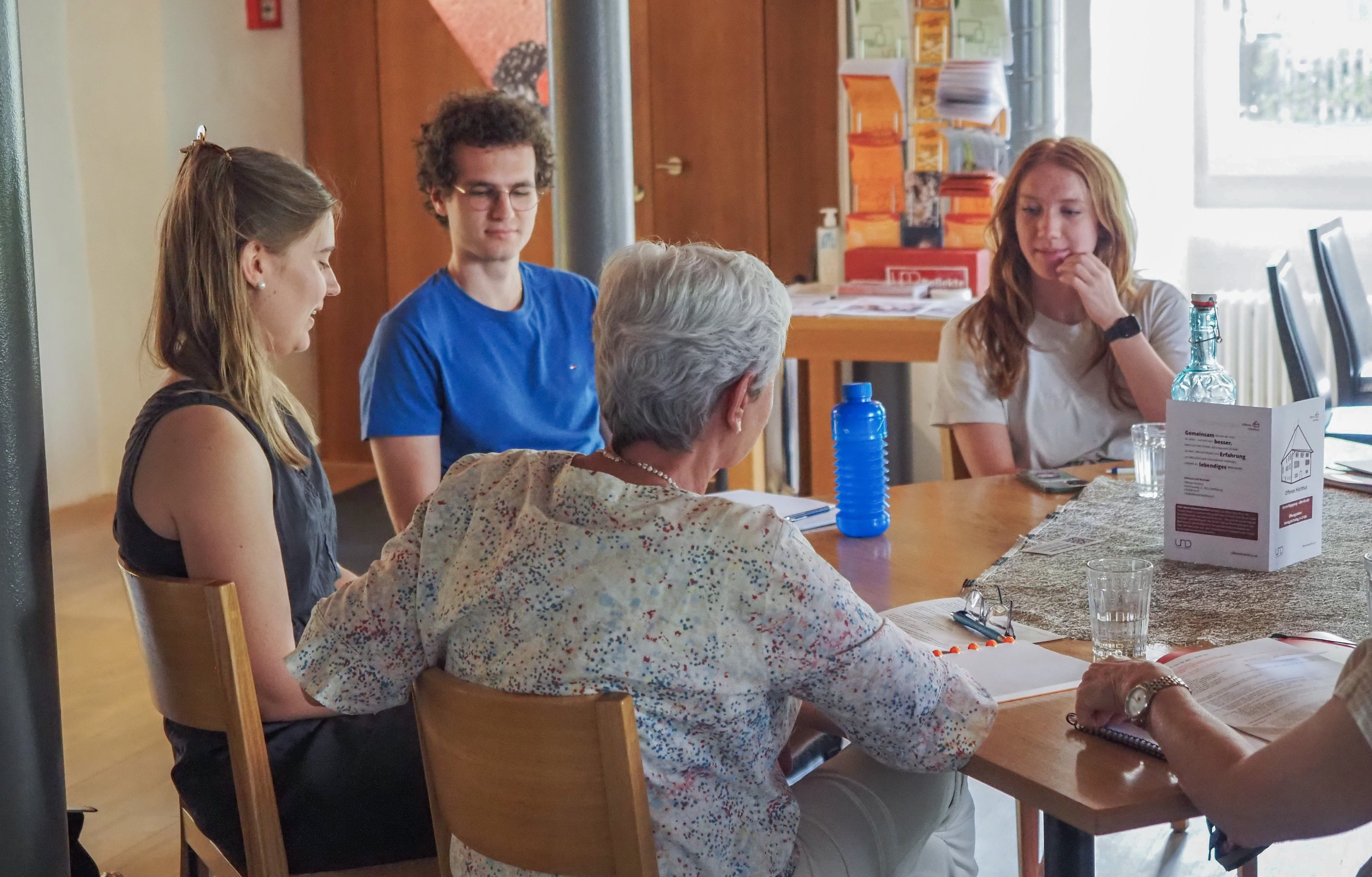 «Gespräche, die ich sonst nirgends führe»