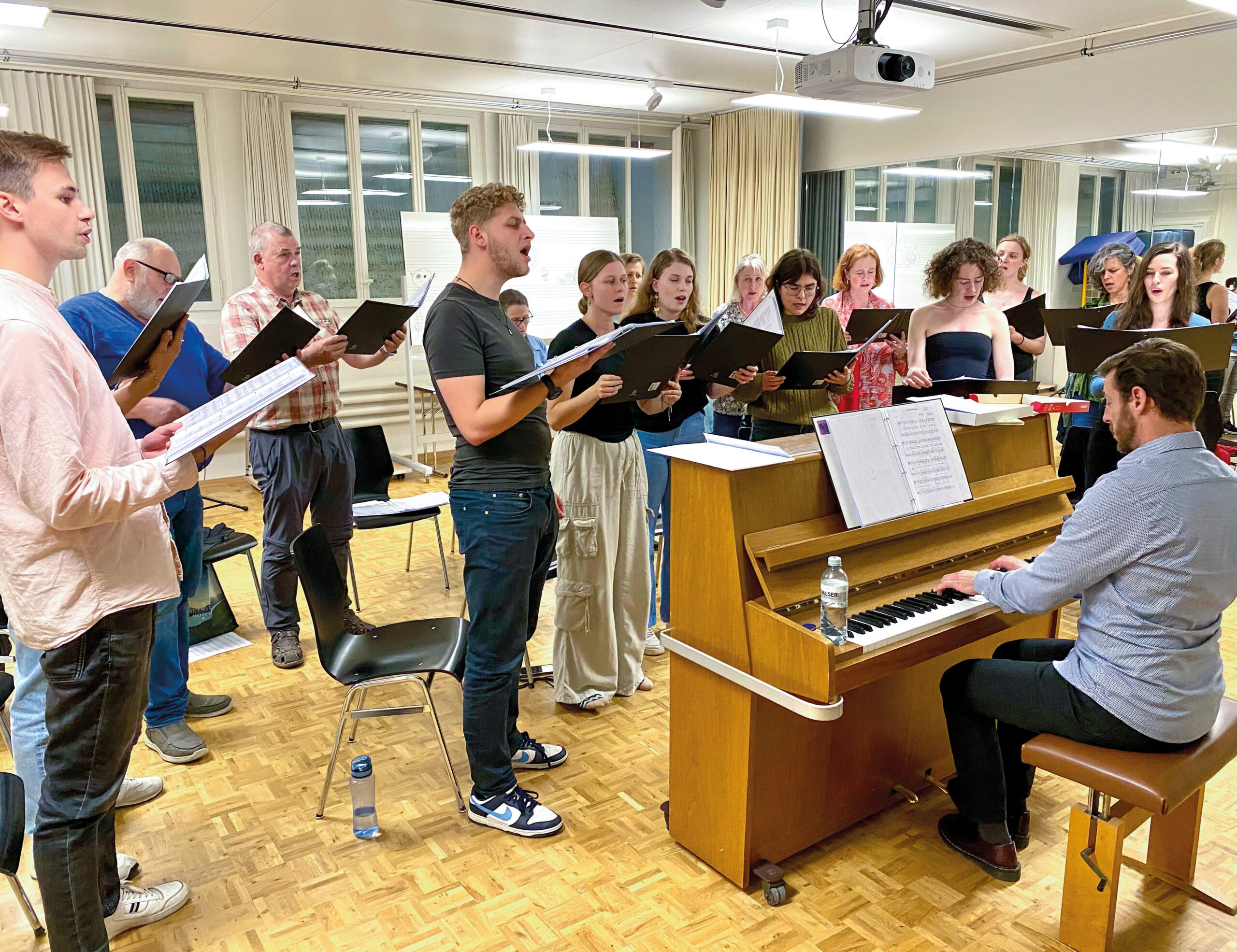 Einstimmig vielstimmig